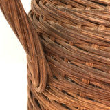 Wicker Covered Demijohn with Handle