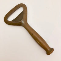Heavy Copper Bottle Opener with Great Form