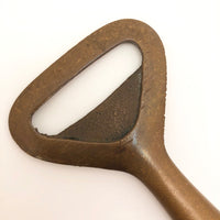 Heavy Copper Bottle Opener with Great Form