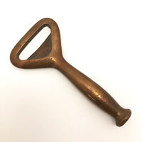 Heavy Copper Bottle Opener with Great Form