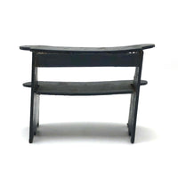 The Perfect Little Blue Painted Miniature Wooden Stand