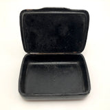Japanese Lacquer Snuff Box with Woman in Kimono
