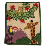RESCUE: Charming Needlepoint and Corduroy Book Cover with Animals