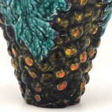 Bitossi Sculptural Vase or Decanter with Grapes