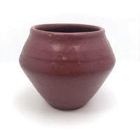 Mauve Glazed Arts and Crafts Vase Presumed Zanesville