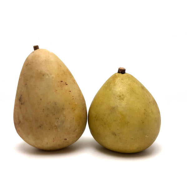 Lovely Old Stone Fruit Pair of Pears (nicely bruised!)