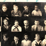Earlyish 20th Century School Headshot Photos Contact Sheet
