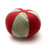 Cheerful Old Stuffed Cotton Piecework Ball