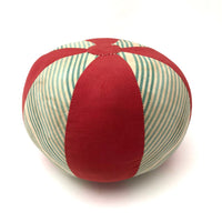 Cheerful Old Stuffed Cotton Piecework Ball