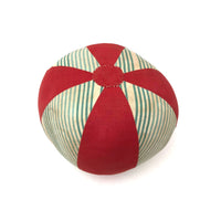 Cheerful Old Stuffed Cotton Piecework Ball