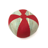 Cheerful Old Stuffed Cotton Piecework Ball
