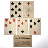Professor Heller's Magic Trick Cards, c. 1870s, Extremely Rare