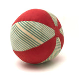 Cheerful Old Stuffed Cotton Piecework Ball