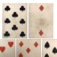 Professor Heller's Magic Trick Cards, c. 1870s, Extremely Rare