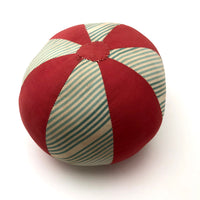 Cheerful Old Stuffed Cotton Piecework Ball