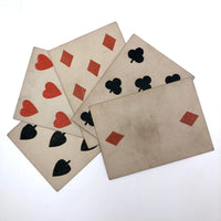 Professor Heller's Magic Trick Cards, c. 1870s, Extremely Rare