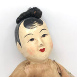 Fine Hand-painted Japanese Composition Doll