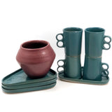 Mauve Glazed Arts and Crafts Vase Presumed Zanesville