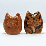 Handmade Little Pottery Cats - Sold Individually