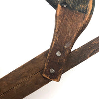 Wonderful Old Mechanical Woodchoppers Folk Art Toy