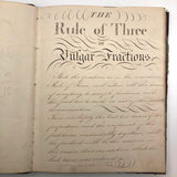 Samuel Gifford 1832 Large (90 pg) Geometry Notebook, Petherton School