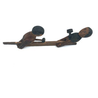 Wonderful Old Mechanical Woodchoppers Folk Art Toy