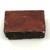 Little Wooden Florentine Box with Portrait