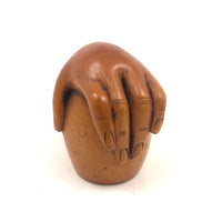 Stunning Antique Meerschaum Hand Holding Pipe Bowl