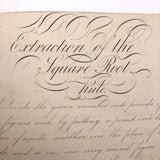 Samuel Gifford 1832 Large (90 pg) Geometry Notebook, Petherton School