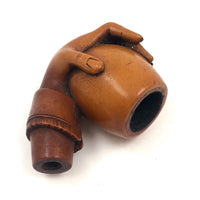 Stunning Antique Meerschaum Hand Holding Pipe Bowl