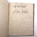Samuel Gifford 1832 Large (90 pg) Geometry Notebook, Petherton School