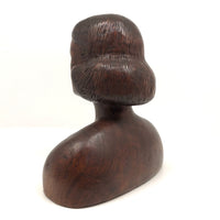 Marvelous Folk Art Carved Female Bust