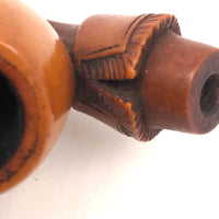 Stunning Antique Meerschaum Hand Holding Pipe Bowl