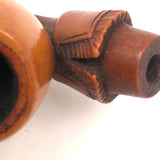 Stunning Antique Meerschaum Hand Holding Pipe Bowl