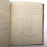 Samuel Gifford 1832 Large (90 pg) Geometry Notebook, Petherton School