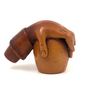 Stunning Antique Meerschaum Hand Holding Pipe Bowl