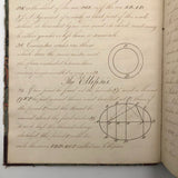 Samuel Gifford 1832 Large (90 pg) Geometry Notebook, Petherton School