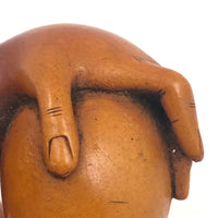 Stunning Antique Meerschaum Hand Holding Pipe Bowl