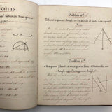 Samuel Gifford 1832 Large (90 pg) Geometry Notebook, Petherton School