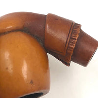 Stunning Antique Meerschaum Hand Holding Pipe Bowl