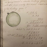 Samuel Gifford 1832 Large (90 pg) Geometry Notebook, Petherton School