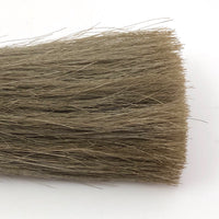 Antique Horsehair Brush with Turned Wood Handle