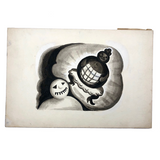 William Charles Palmer "Butternut Hill" Dreaming Snowman Painting