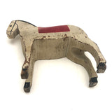 Sweet Old Small Painted Wooden Horse