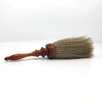 Antique Horsehair Brush with Turned Wood Handle