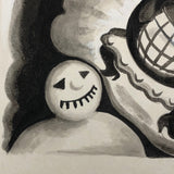 William Charles Palmer "Butternut Hill" Dreaming Snowman Painting