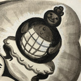 William Charles Palmer "Butternut Hill" Dreaming Snowman Painting