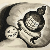 William Charles Palmer "Butternut Hill" Dreaming Snowman Painting