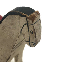 Sweet Old Small Painted Wooden Horse