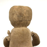 Wonderful Old Stocking Doll with Button Eyes, Darned Nose, and Bandage-Like Cap